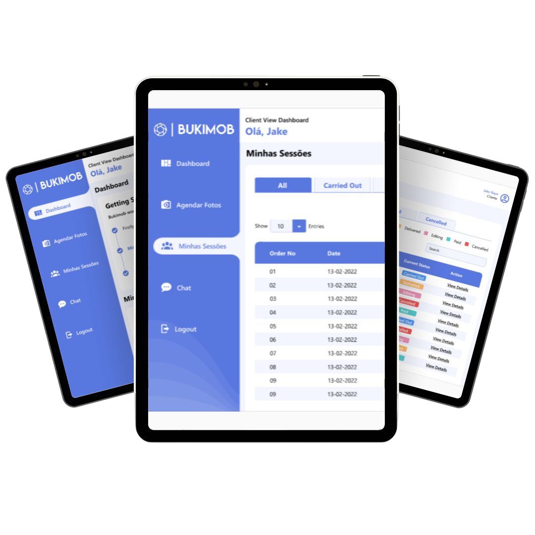 Advanced Feature-Based Online System for Photography Booking and Management platform screen 3